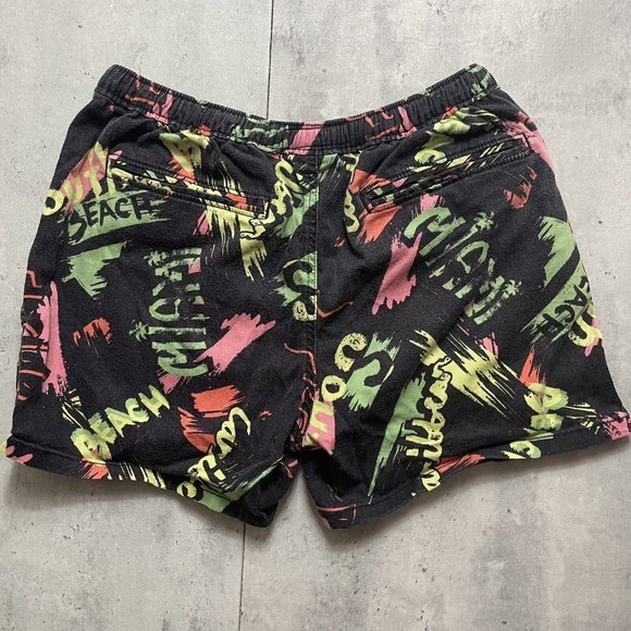 Vintage Arizona Jean Co Board Shorts Flex Deck Size M Drawstring Swim 4-Pocket - Picture 4 of 10